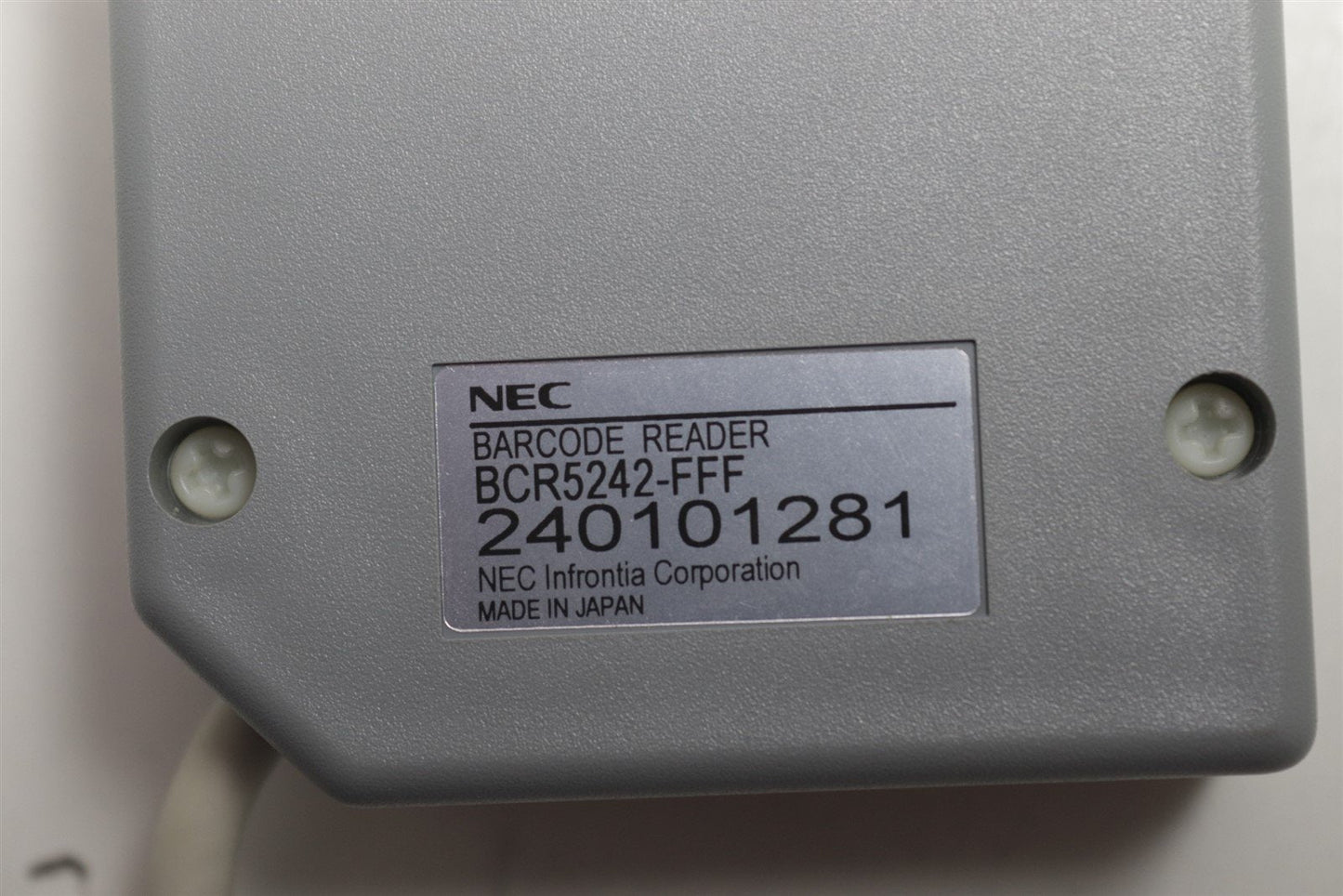 NEC Barcode Reader BCR5242-FFF 852N0025F