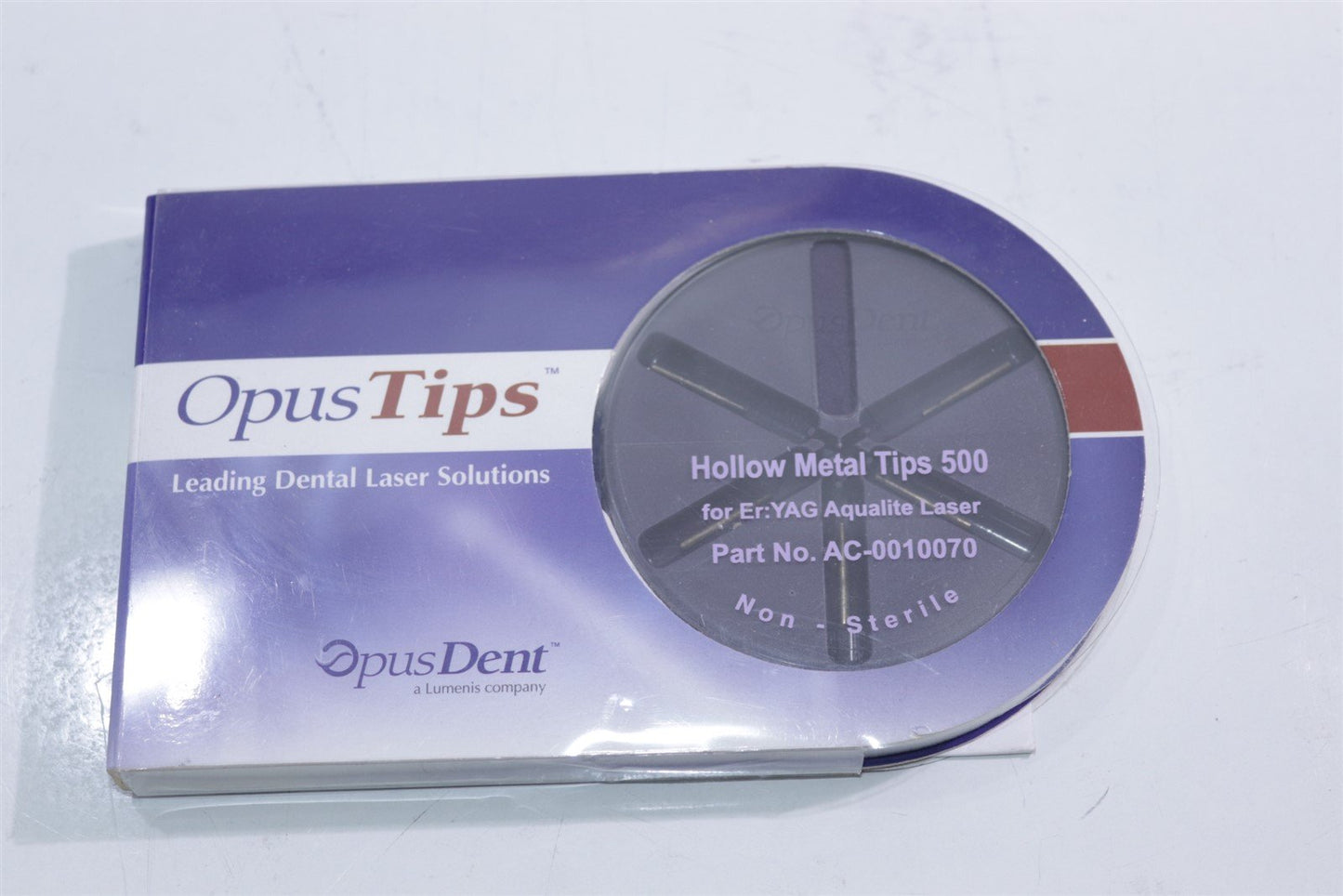 Lumenis OpusDent OpusTips Hollow Metal Tips 500 for Er: YAG Aqualite Laser