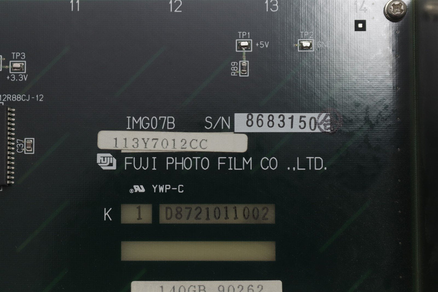 Fujifilm CR Scanner FCR PCB Board 113Y7012CC