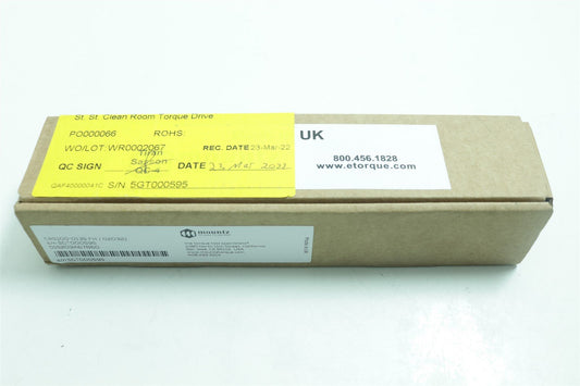 Mountz FH TLS Clean Room Torque Screwdriver CRS100-0135