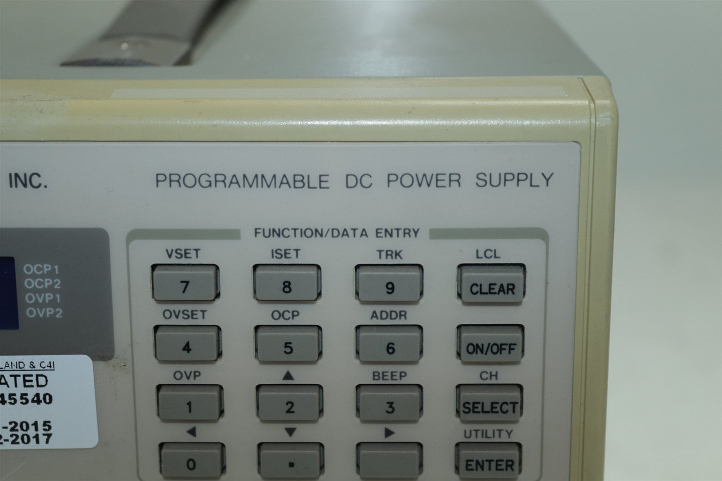 Amrel PPS35-2D 35 Volt 2 Amp, 140 W Dual Output Programmable DC Power Supply