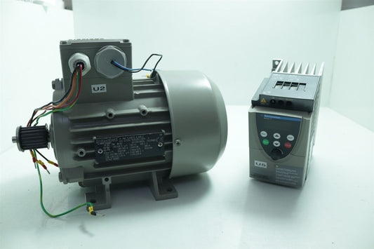 Siemens Kaltleiter Umax 30V DC PTC Thermistor 3Ph Motor 1LA9073-4LA10-Z W/Driver