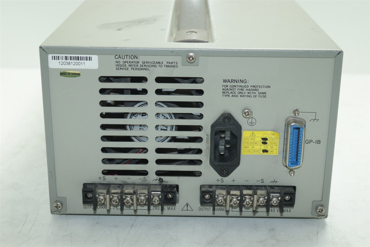 Amrel PPS35-2D 35 Volt 2 Amp, 140 W Dual Output Programmable DC Power Supply