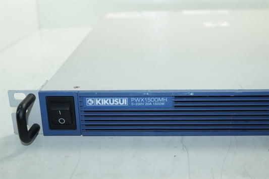 KIKUSUI PWX1500MH Low-Profile Wide-Range Variable Switching Power Supply TESTED