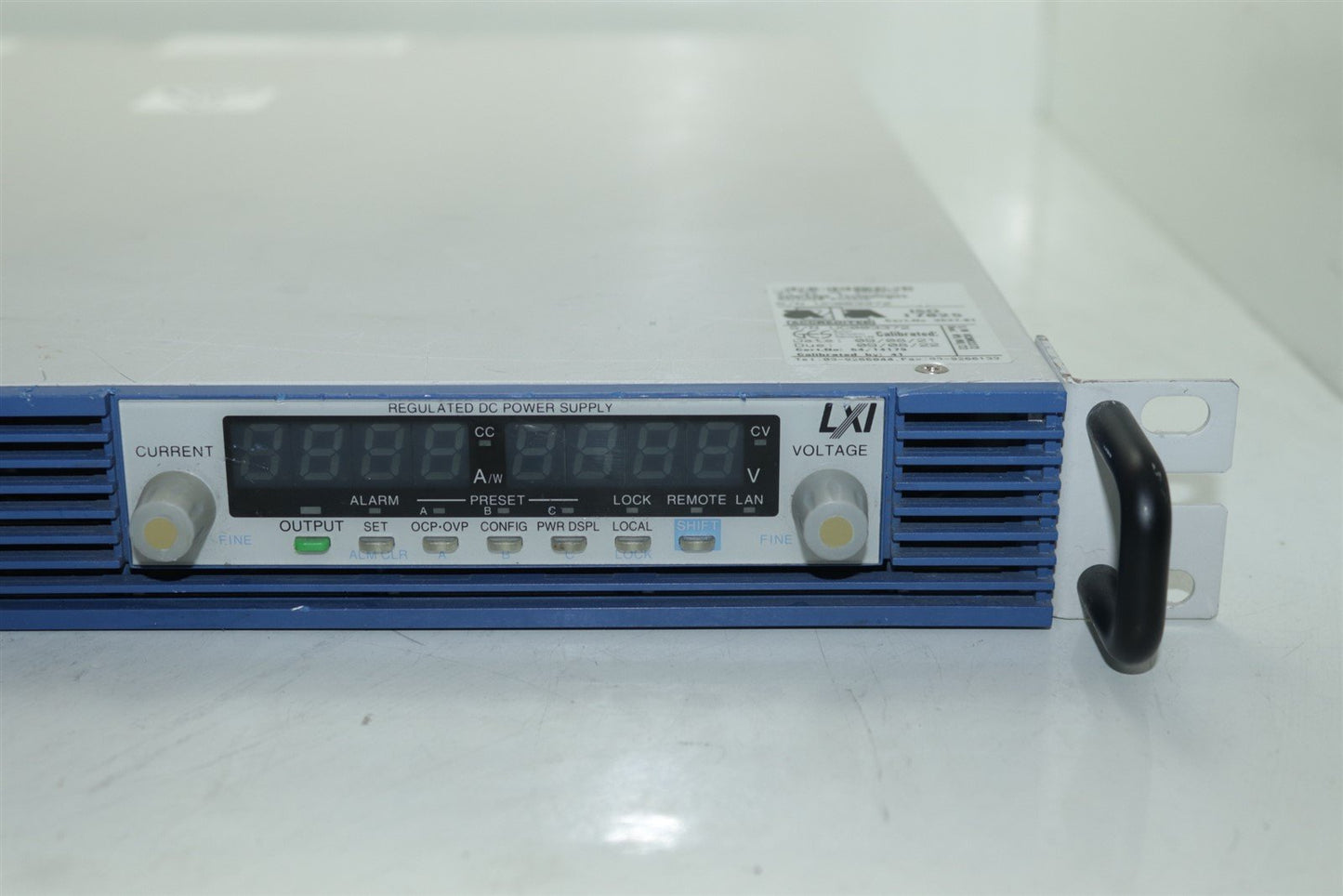 KIKUSUI PWX1500MH Low-Profile Wide-Range Variable Switching Power Supply TESTED