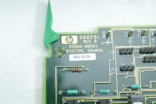 HP Agilent 3562A dynamic signal analyzer Digital Source 03562-66501