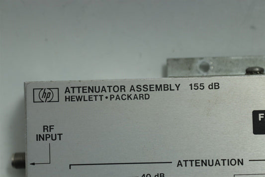 HP Agilent 8662A 155 dB Attenuator, Reverse Power Detector Assy 08662-60002