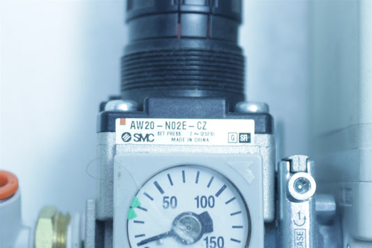 SMC Electro-Pneumatic Regulator RS-232C + Valve AW20-N02E-CZ
