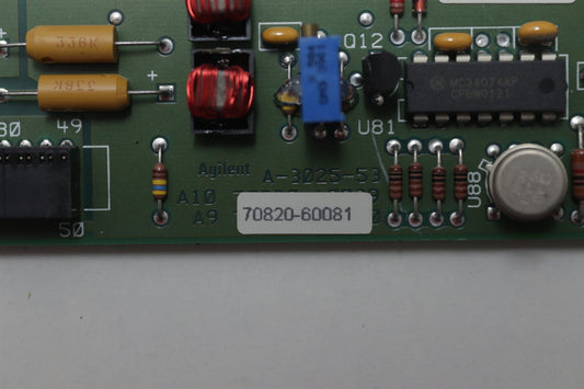 HP Agilent 70820A Board Assy 70820-60081