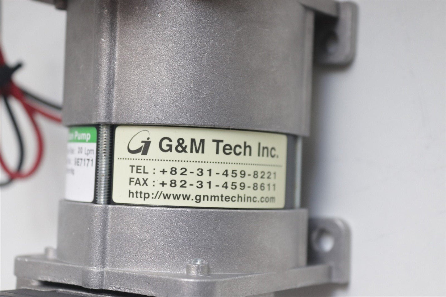G&M Oil-less Rocking Piston Pump 20RVD-DF2