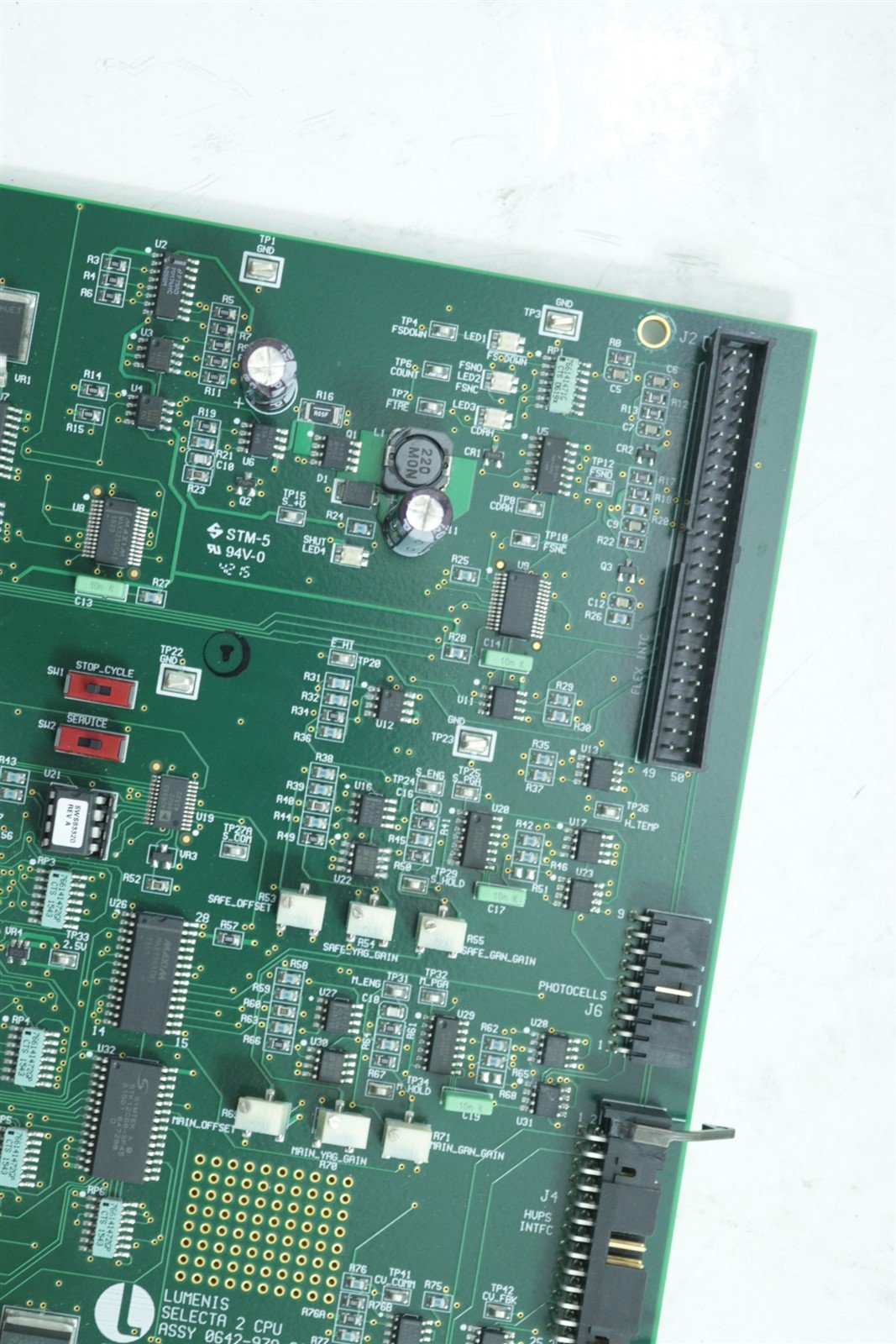 Lumenis Selecta II CPU Board 0642-979-01 REV E