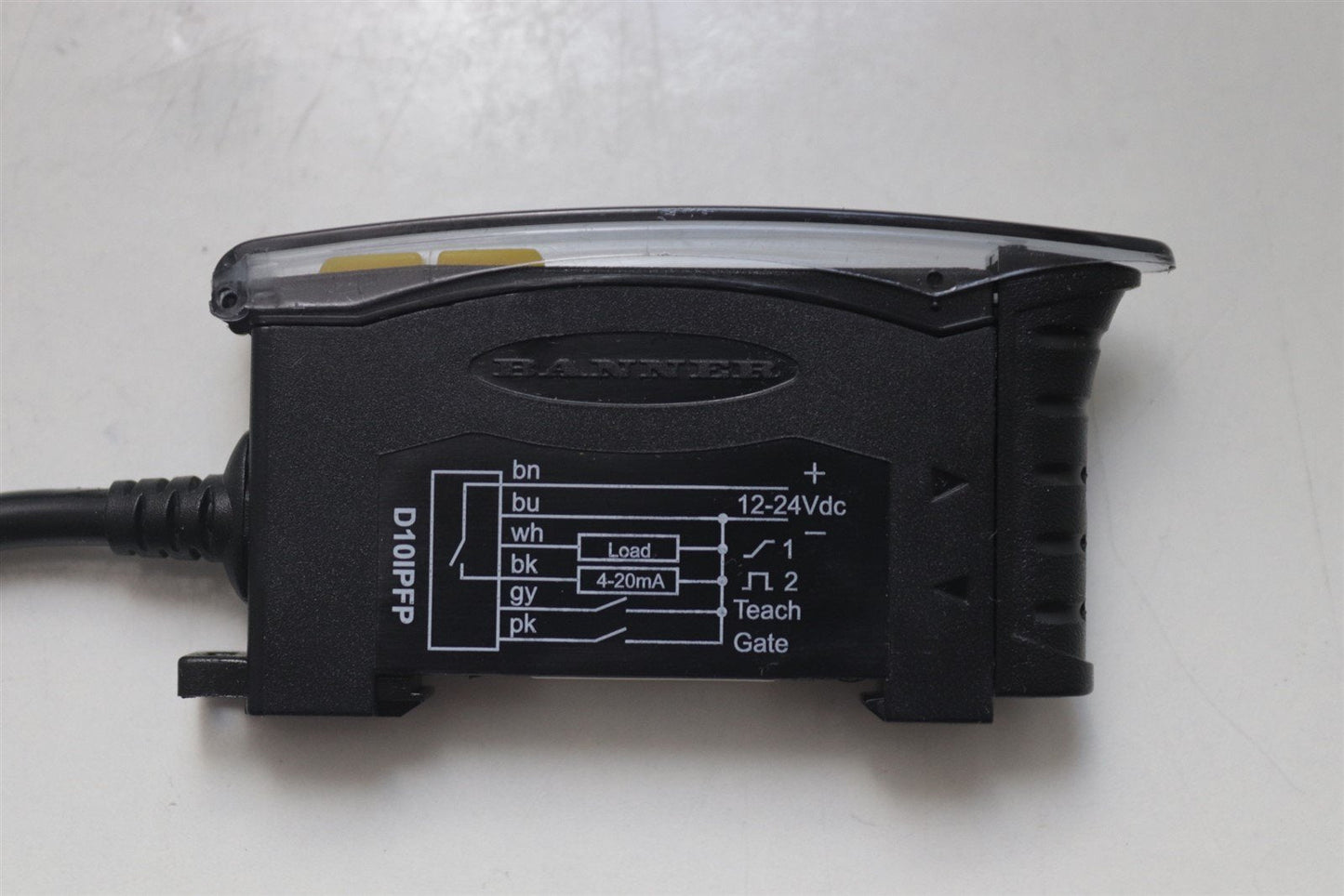 Banner Engineering D10IPFP High Performance Fiber Optic Sensor