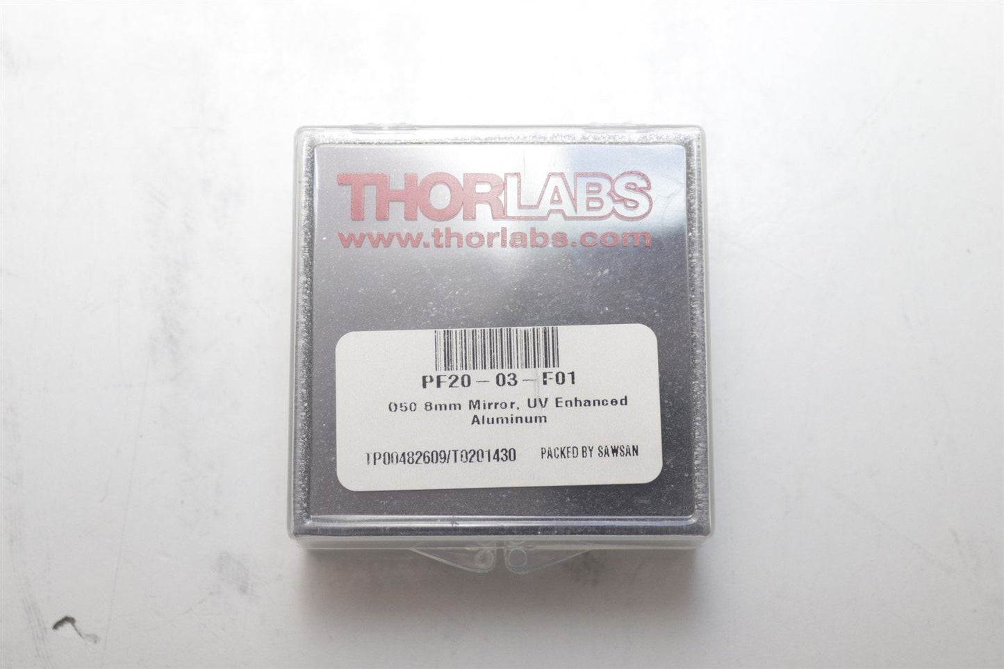Thorlabs 8mm Mirror UV Enhanced Aluminum PF20-03-F01