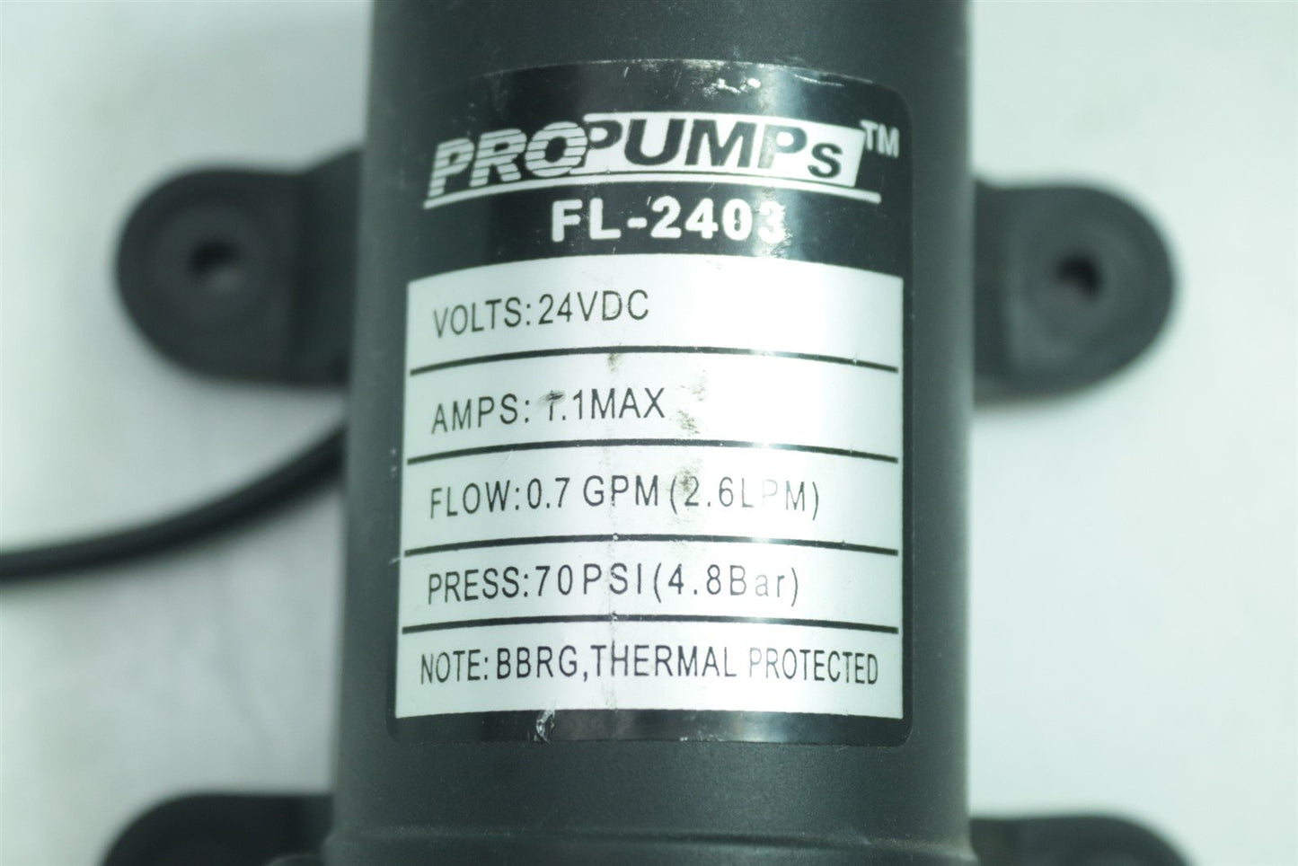 KORNIT DIGITAL PROPUMPS FL-2403 High Pressure Self-Priming Water Pump