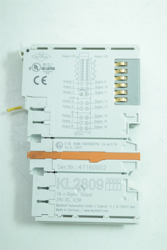 KORNIT DIGITAL Beckhoff KL2809