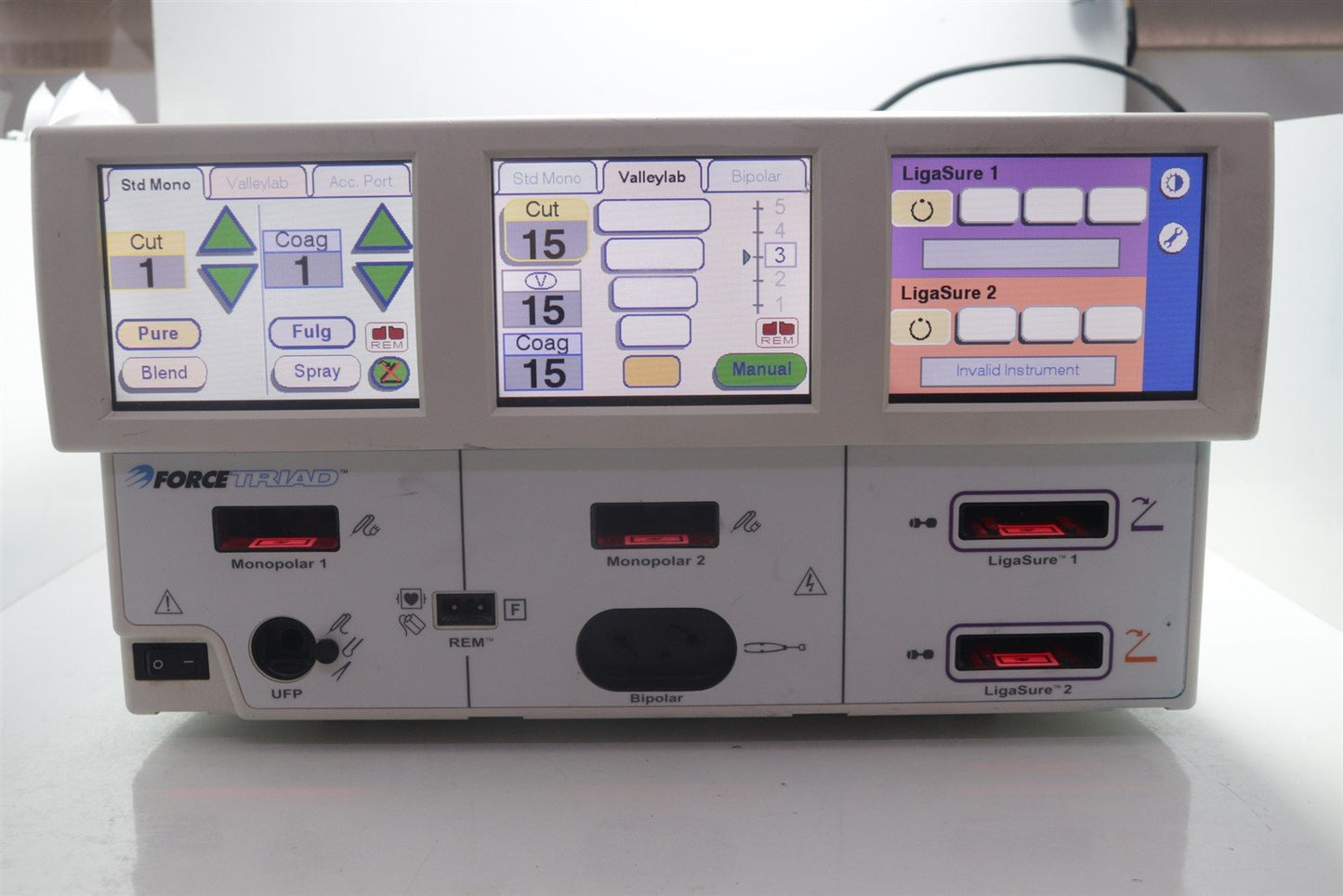 Covidien ValleyLab ForceTriad Energy Platform Electrosurgical Generator ESU Unit