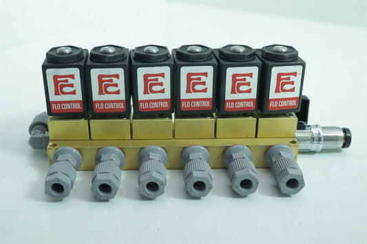 KORNIT DIGITAL FLO CONTROL 6x 619000/483 Solenoid Valves 24VCD