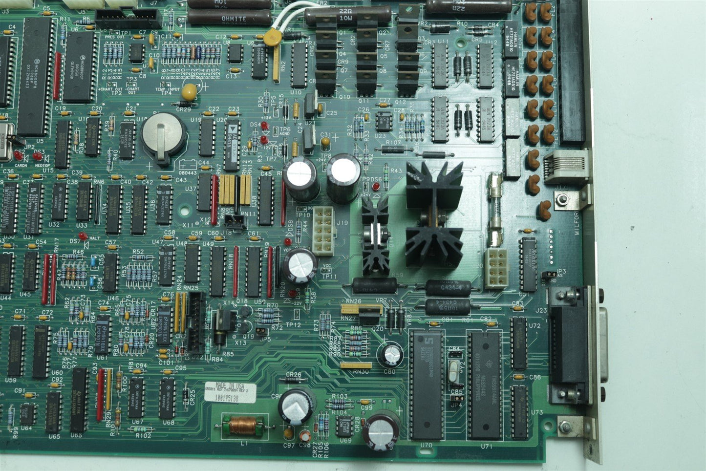 Waters 717 Autosampler Motherboard PCB 055808 REV2 PCCM1VO Tested