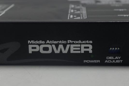 Middle Atlantic Power Sequencer 6-Step Sequencer 115V 20 Amp 6 Outlets PDS-620R