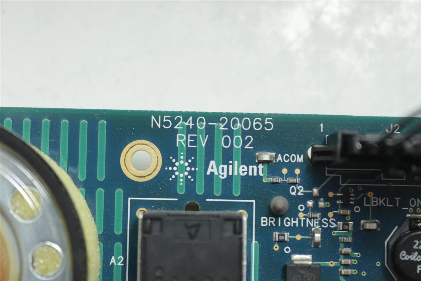 Agilent N5224A 10MHz- 43.5GHz Network Analyzer Front Panel Assy