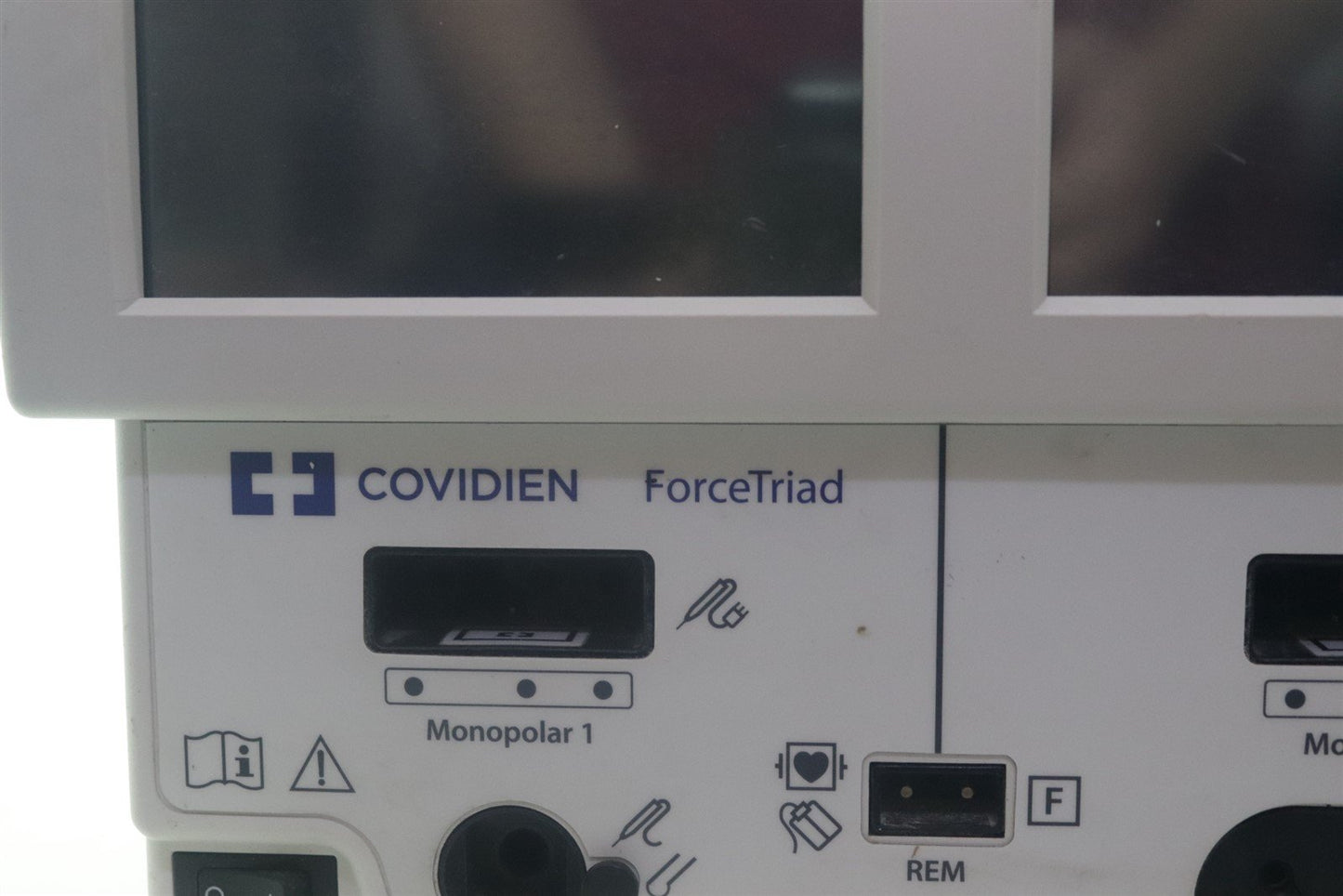 Covidien ValleyLab ForceTriad Platform Electrosurgical ESU No Top Cover, Tested