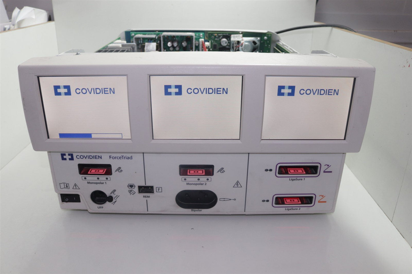 Covidien ValleyLab ForceTriad Platform Electrosurgical ESU No Top Cover, Tested