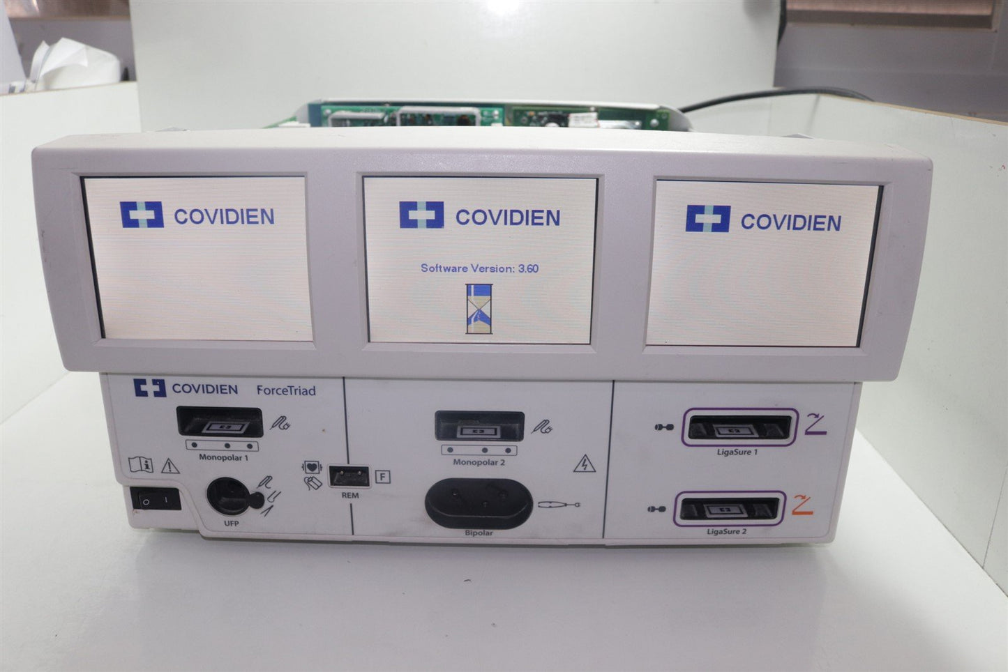 Covidien ValleyLab ForceTriad Platform Electrosurgical ESU No Top Cover, Tested