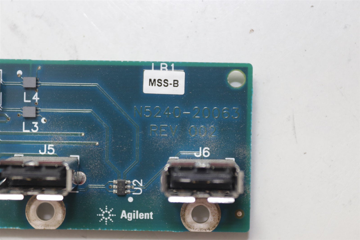 Agilent N5224A 10MHz- 43.5GHz Network Analyzer Front Panel Assy