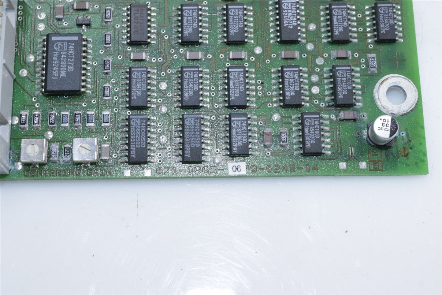 Tektronix 2445B 2465B Oscilloscope Processor Control Board Assy 671-0965-06