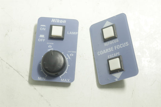 Nikon Biological TE2000 Inverted Microscope Switches