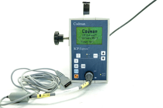 Codman ICP Express 82-6635 Monitor System + Codman Cable Connection 82-6636