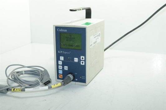Codman ICP Express 82-6635 Monitor System + Codman Cable Connection 82-6636
