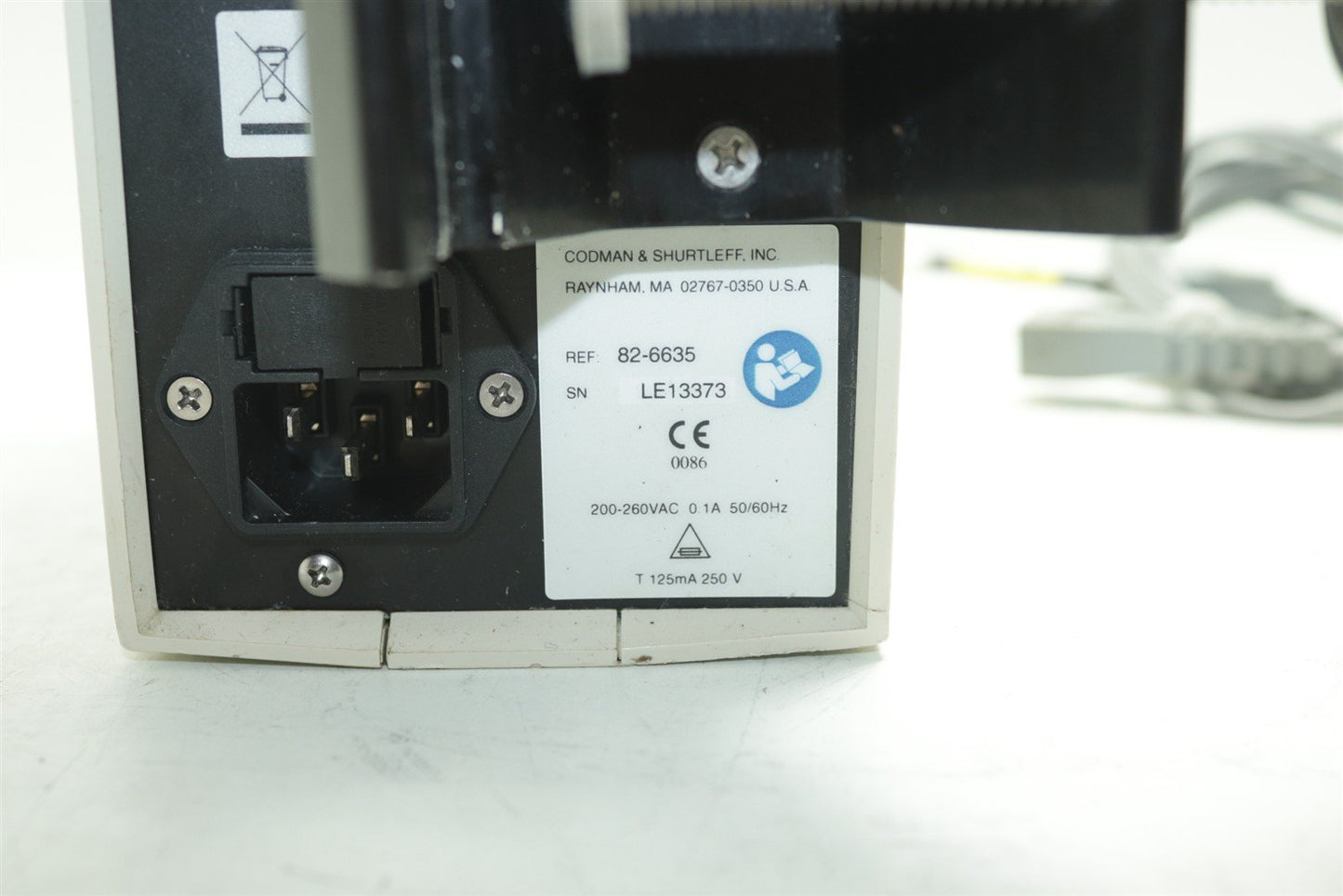 Codman ICP Express 82-6635 Monitor System + Codman Cable Connection 82-6636