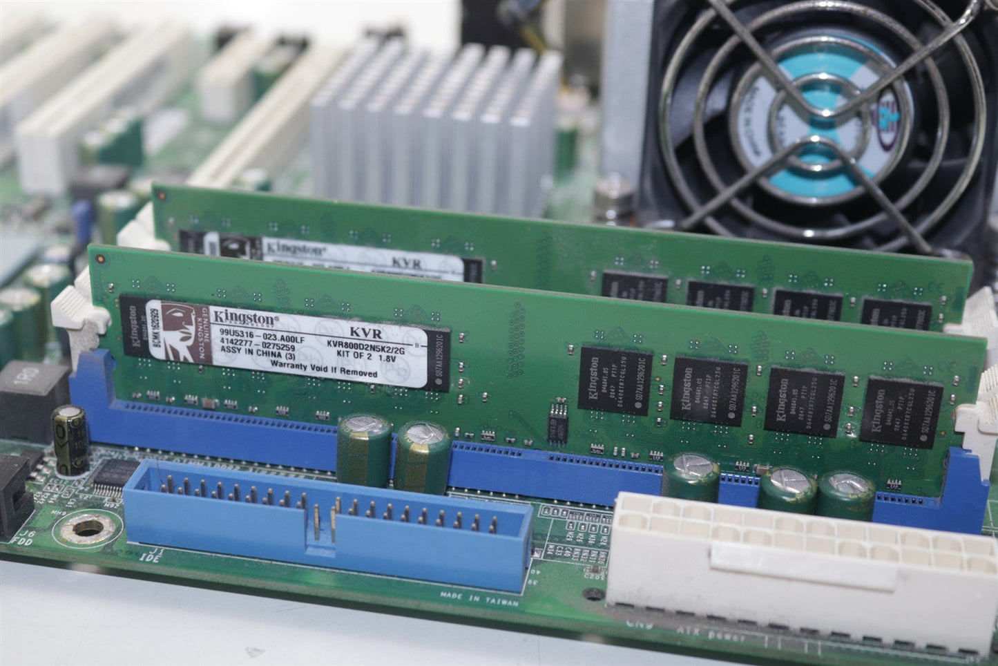 DFI BL630 Industrial Motherboard Intel E7400 CPU 2.8GHz