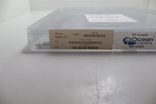 Ocean Optics Fiber Optic Cable Stainless-Steel 2m QP600-2-XSR For Spectrometer