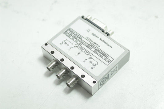 Agilent Keysight N1810TL Coax Switch 20Ghz 5V opts. 020 105 201 401