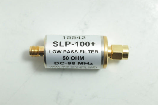 Mini-Circuits 15542 SLP -100+ Low Pass Filter 50 OHM DC-98 MHz