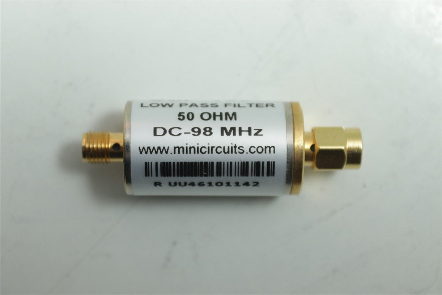 Mini-Circuits 15542 SLP -100+ Low Pass Filter 50 OHM DC-98 MHz