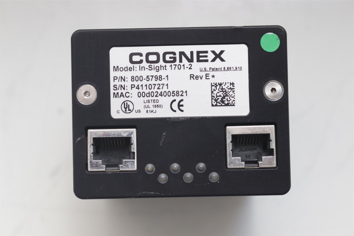 Cognex In-Sight 1701 Wafer Inspection Reader