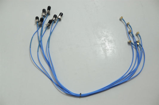 Lot of 7 SMA to BNC Teflon Silver Coated High power Coaxial Cable