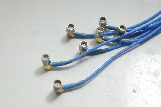 Lot of 7 SMA to BNC Teflon Silver Coated High power Coaxial Cable