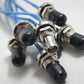 Lot of 7 SMA to BNC Teflon Silver Coated High power Coaxial Cable
