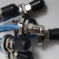 Lot of 7 SMA to BNC Teflon Silver Coated High power Coaxial Cable