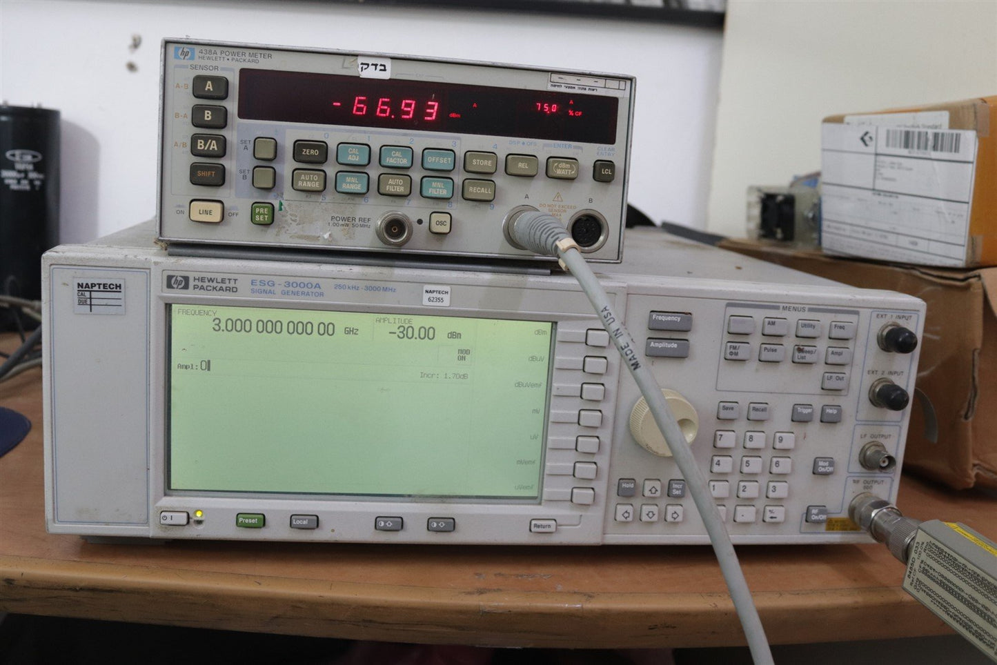 Keysight Agilent 8485D Power Sensor 50MHz - 26.5GHz -70dBm To -20dBm Tested