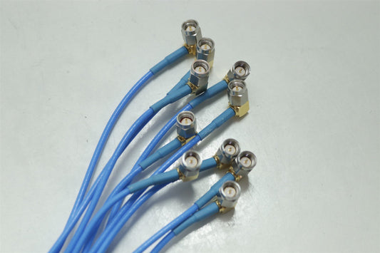 Lot of 7 SMA to BNC Teflon Silver Coated High power Coaxial Cable