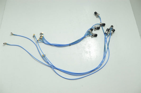 Lot of 7 SMA to BNC Teflon Silver Coated High power Coaxial Cable
