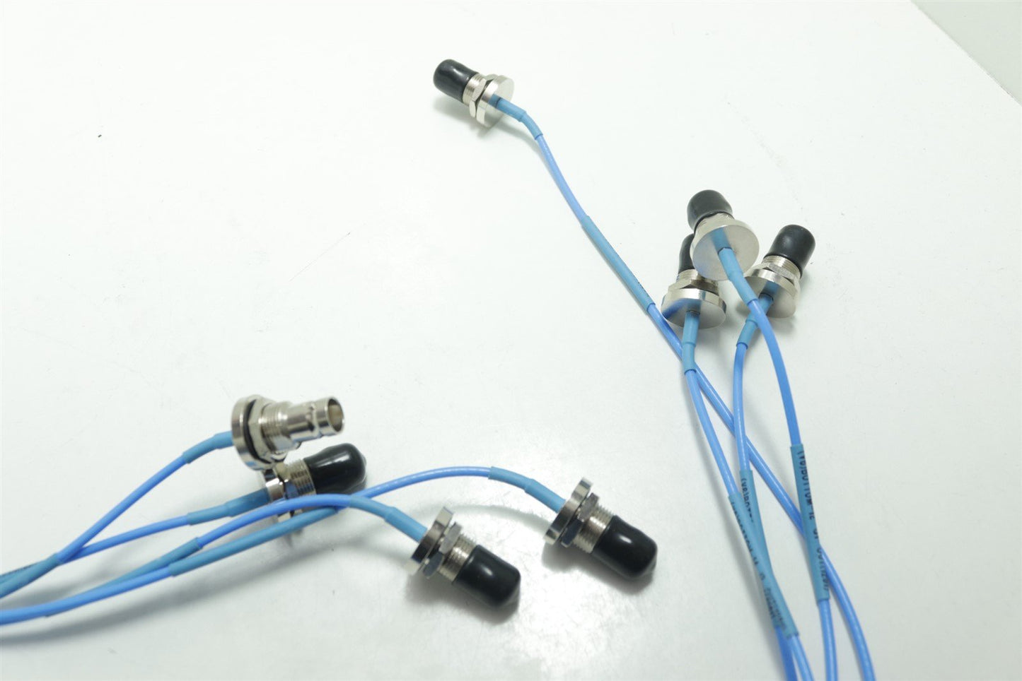 Lot of 7 SMA to BNC Teflon Silver Coated High power Coaxial Cable