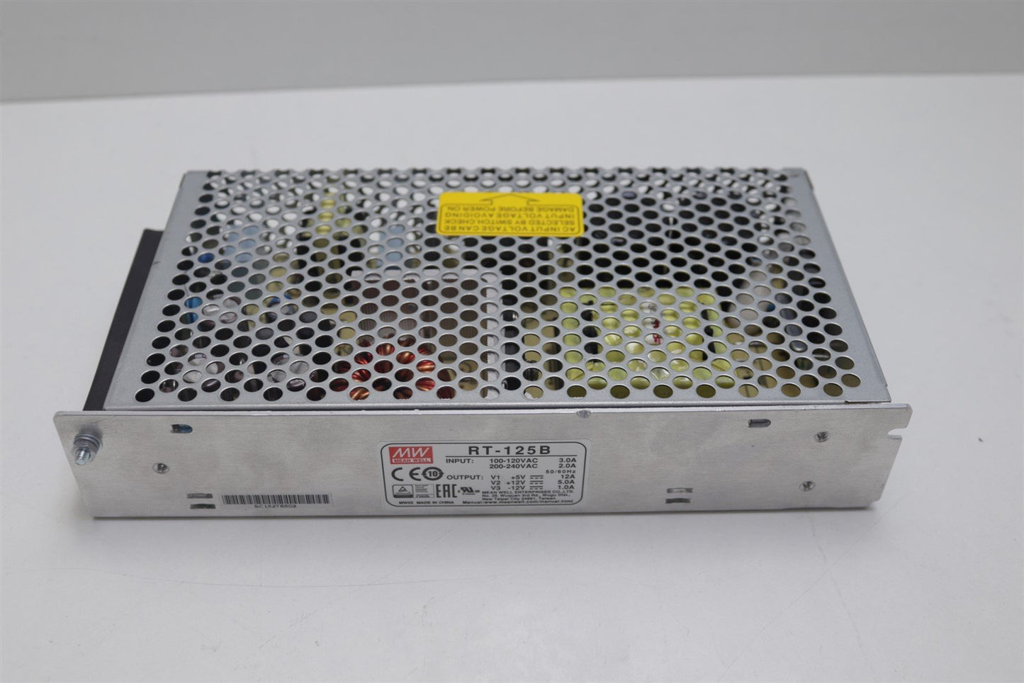 PHILIPS Incisive CT Mean Well Power Supply RT-125B IN:100-120VAC,3A,200-240VAC