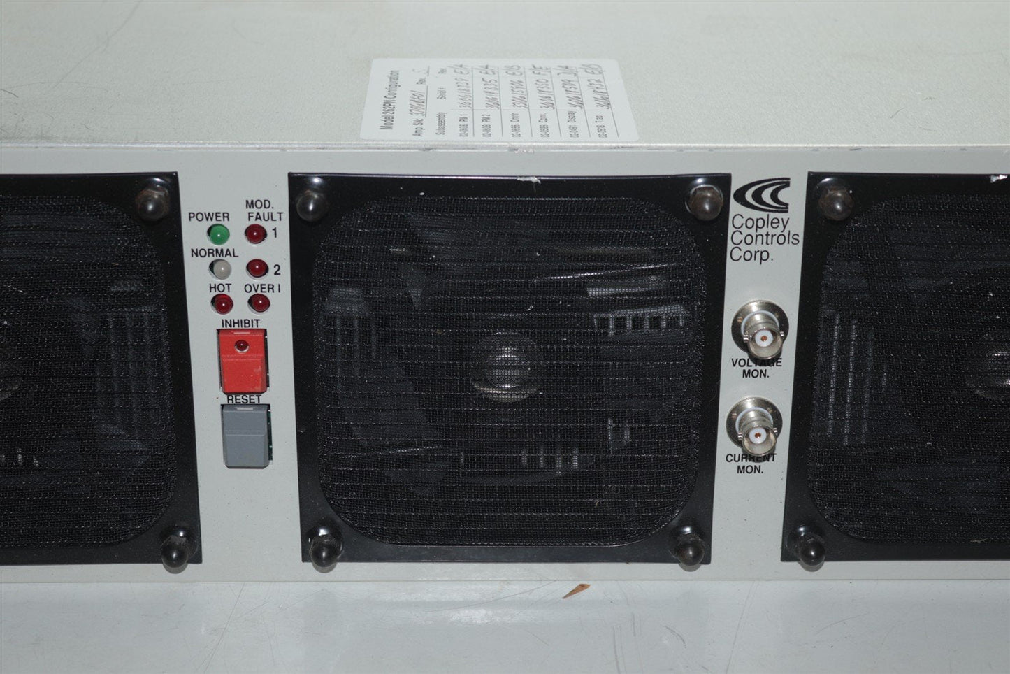 Copley Controls 262PN MRI Gradient Amplifier