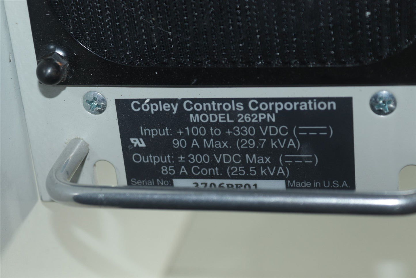 Copley Controls 262PN MRI Gradient Amplifier